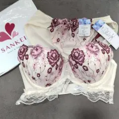 ブラジャーショーツ 三恵 Pan Cute セット F75 Lサイズのサムネイル