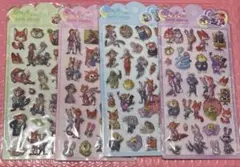 ボンボンドロップシール　4枚