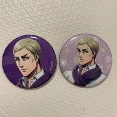 進撃の巨人 缶バッジ リヴァイ エルヴィン ip書店 TSUTAYA 渋谷 - メルカリ