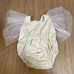 ベビードレス　未着用　白　アイボリー