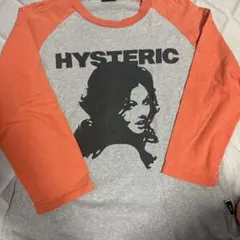ヒステリックグラマー　ヒスガール　ラグラン　XL 七分丈tシャツ　Y2K 00s 極美品⬛︎ヒステリックグラマー⬛︎ラグランtシャツ⬛︎XL