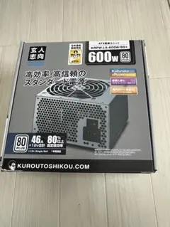 玄人志向 ATX電源ユニット 600W