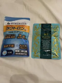 明治薬品 ラクトロン錠 180錠 シボラナイトハーブティー - メルカリ
