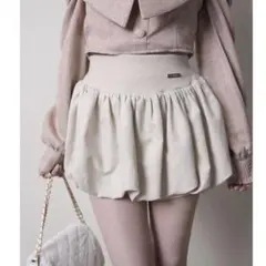 【即日発送】LIP SERVICE インナーショーパン付バルーンスカート