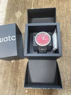 Swatch 赤色ダイヤル 金属ベルト 時計 2026年最新】swatch レディース 金属ベルトの人気アイテム - メルカリ