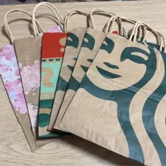 スターバックス ショッパー 紙袋 まとめ売り 6枚セット