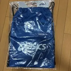 asics ライトバッグ EBG440 ブルー×ホワイト F
