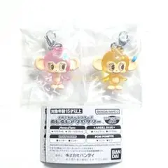【訳あり】ナルミヤキャラクターズ　めじるしアクセサリー　ルッキー&ピンキー