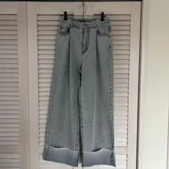 w closet ハイウエスト ストレートデニムのサムネイル