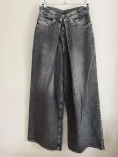 試着のみ未使用 JOHN LAWRENCE SULLIVAN ワイドデニムパンツ