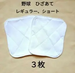 野球 ひざあて レギュラー 3枚セット