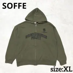 SOFFE ミリタリー WWP フルジップパーカー オリーブ XL 退役軍人支援のサムネイル