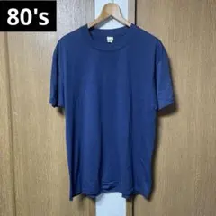80.s SCREEN STARS Tシャツ 無地 ネイビーのサムネイル