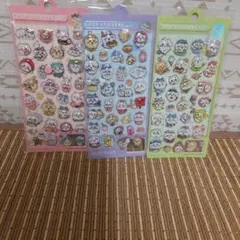 ちいかわ固めシール3枚セット