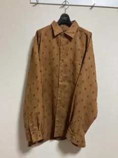 60s アトミック柄 幾何学柄 オープンカラーシャツ ヴィンテージシャツ