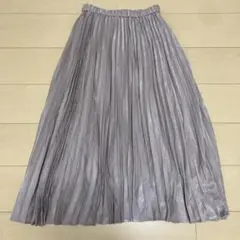 値下げ　le.coeur blanc ルクールブラン プリーツスカート ベージュ