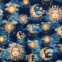 新着☆USAコットン QT Fabrics ボヘミアンサンライズ45cm輸入生地