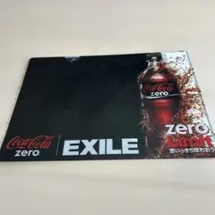 Coca-Cola Zero EXILE サイン入りクリアファイル