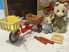 【中古】シルバニアファミリー Cycling with Mother