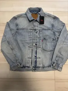 【最安値】リーバイスプレミアム　TYPEⅠ ファースト　トラッカー　大戦　ブルー