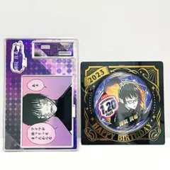 2023 呪術廻戦　名場面ジオラマフィギュア　バースデー缶バッジ　禪院真希　真希