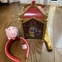 ディズニー　ポップコーンバケット　美女と野獣　おまけ付き