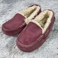 UGG アグ Australia モカシンシューズ ボルドー 23.0 3312