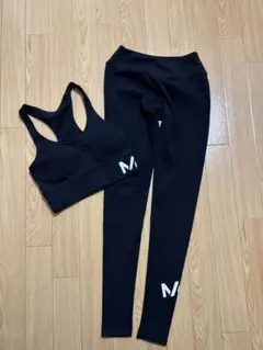 MP ブラック ヨガウェア セット