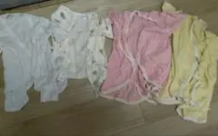 ベビー肌着　短肌着1枚　長肌着3枚☆
