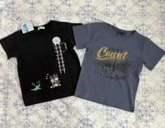 新品未使用 キッズ ボーイズ 半袖 Tシャツ 110cm 2枚セット まとめ売り