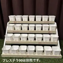G56ウッドプランター多肉植物 多肉植物棚 花台 整理棚 収納棚 ガーデンのサムネイル