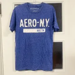 美品　Aeropostale AERO-N.Y. Tシャツ ブルー　XSのサムネイル