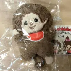 モンチッチ　ぬいぐるみバッジ　モンチッチくん