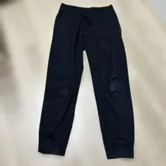 ユニクロ　黒 ジョガーパンツ Mサイズ