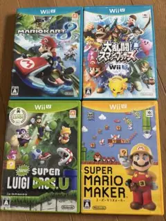 Wii U ゲームソフト 4本セット