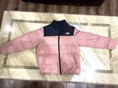 The North Face キッズ ダウンコート ピンク黒