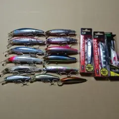シーバス引退セット】ハイドシャロー銀粉・ぶっ飛び君他15点＋パズ