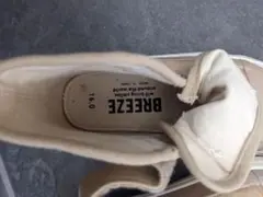 BREEZE ベージュ ハイカットスニーカー 16.0