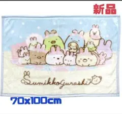 すみっコぐらし ふわふわ ひざ掛け 毛布 ブランケット ふしぎなうさぎのおうち