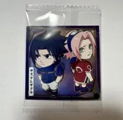 サスケ＆サクラ　NARUTO-ナルト- 疾風伝 忍界シールウエハース vol.5