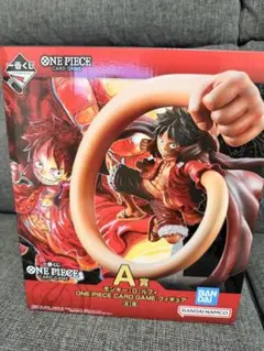ONE PIECE カードゲーム フィギュア ルフィ A賞 未開封（おまけ付き）