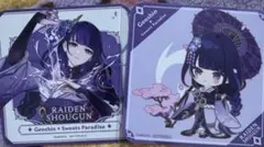 原神 スイーツパラダイス スイパラ コースター 雷電将軍 公式スイーツパラダイス