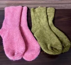 締め付けない！あったかルームソックス2足セット♪