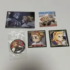 鬼滅の刃　煉獄杏寿郎　猗窩座　カード　ステッカー