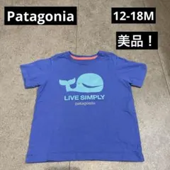patagonia クジラ Tシャツ 12-18サイズ