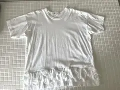 COMME des GARÇONS フリル付きTシャツ S ホワイトのサムネイル
