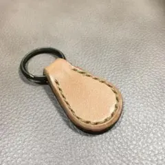 ハンドメイドレザーキーホルダー