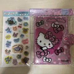 ハローキティ シールバインダー シール帳 エンジェルブルー エポキシシール