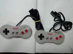 Nintendo ニューファミコン 純正 コントローラー 2個 任天堂 NEW