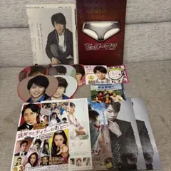 ★嵐 櫻井翔 グッズ 15点セット ミニうちわ 神様のカルテ ヤッターマン
